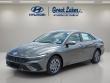 New 2026 Hyundai Elantra Hybrid Blue Sedan