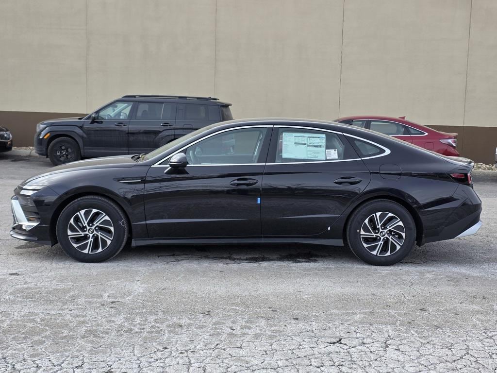 New 2026 Hyundai Sonata Hybrid Blue Sedan