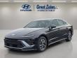 New 2026 Hyundai Sonata Hybrid Blue Sedan