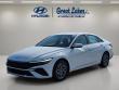 New 2026 Hyundai Elantra Hybrid Blue Sedan