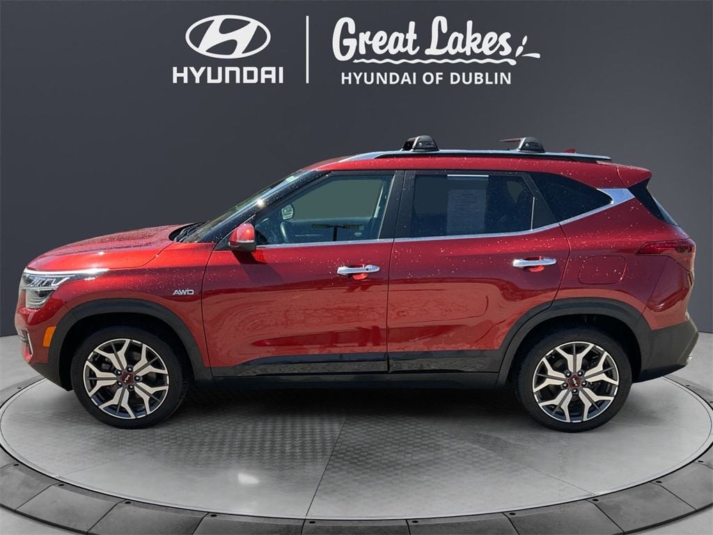 Used 2022 Kia Seltos SX with VIN KNDETCA26N7339827 for sale in Columbus, OH