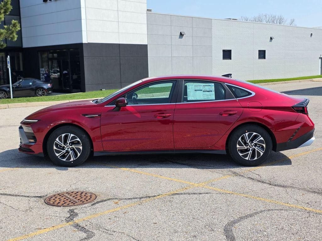 New 2026 Hyundai Sonata Hybrid Blue Sedan