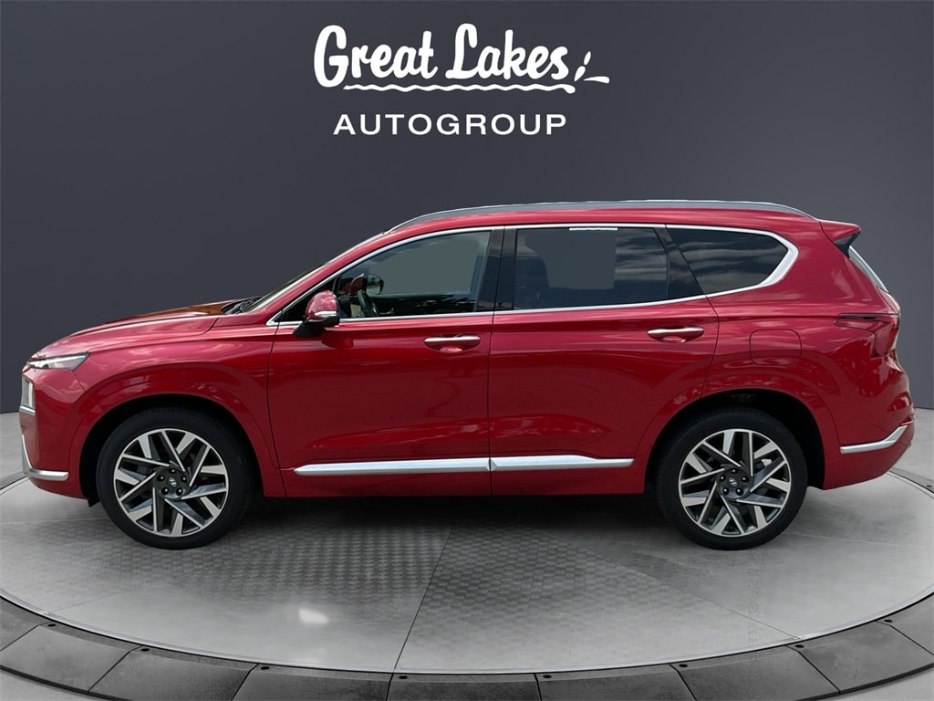 Certified 2022 Hyundai Santa Fe Calligraphy with VIN 5NMS54AL0NH450510 for sale in Columbus, OH
