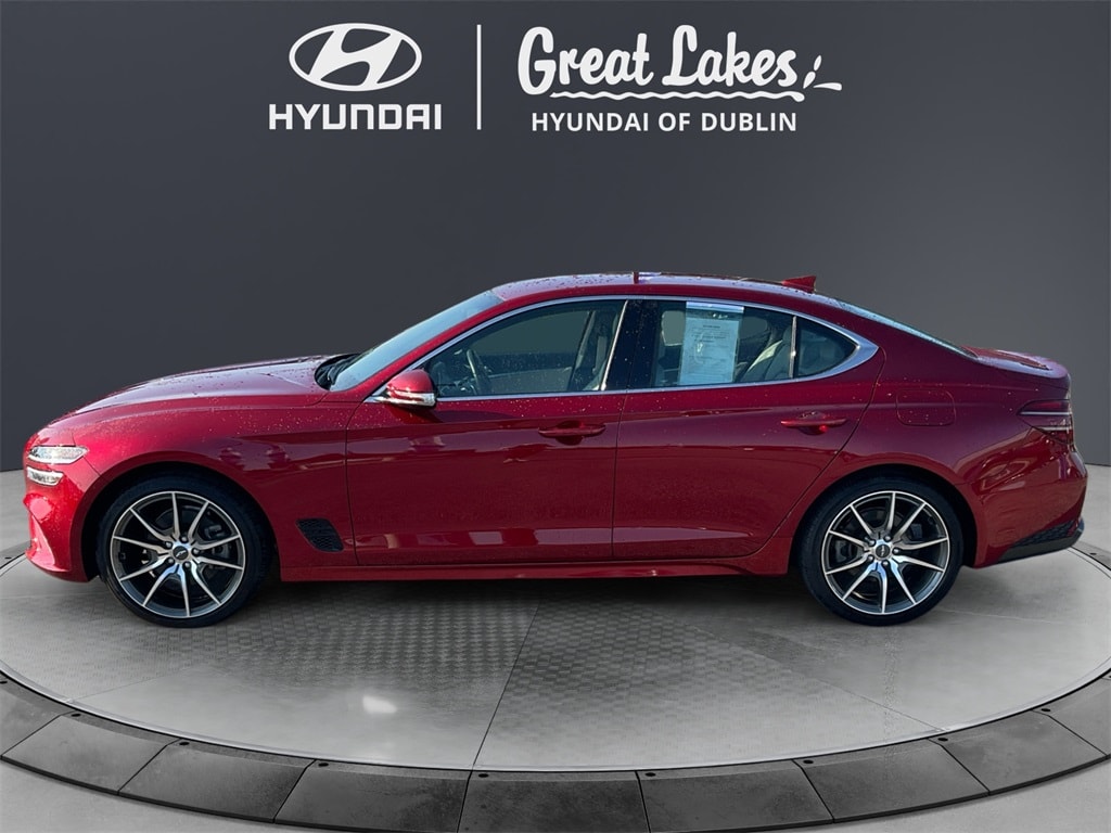 Used 2023 GENESIS G70 Standard with VIN KMTG34TA0PU121259 for sale in Columbus, OH