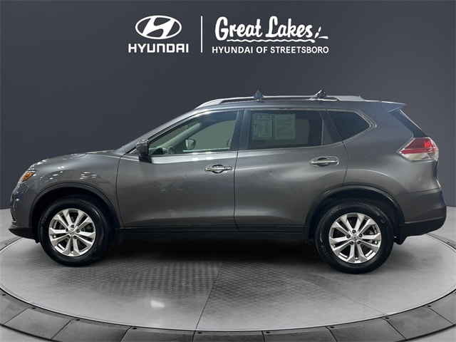 Used 2016 Nissan Rogue SV with VIN 5N1AT2MV5GC877004 for sale in Streetsboro, OH