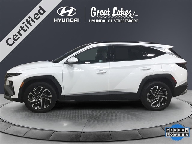 Certified 2025 Hyundai Tucson Limited with VIN 5NMJECDEXSH461884 for sale in Streetsboro, OH