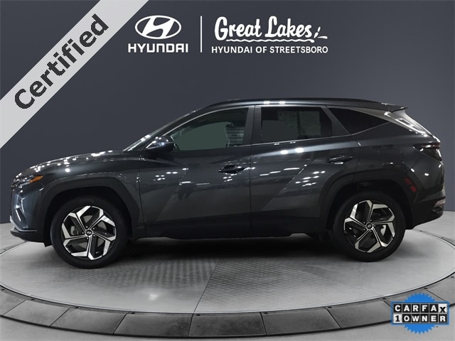Certified 2022 Hyundai Tucson SEL with VIN 5NMJCCAE1NH127399 for sale in Streetsboro, OH