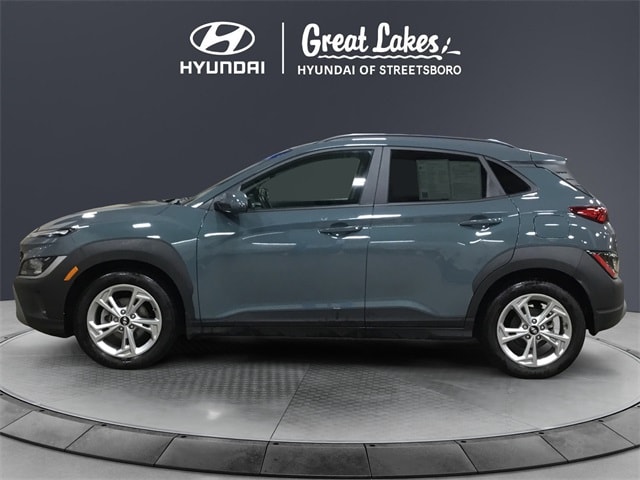 Used 2022 Hyundai Kona SEL with VIN KM8K32AB8NU880016 for sale in Streetsboro, OH