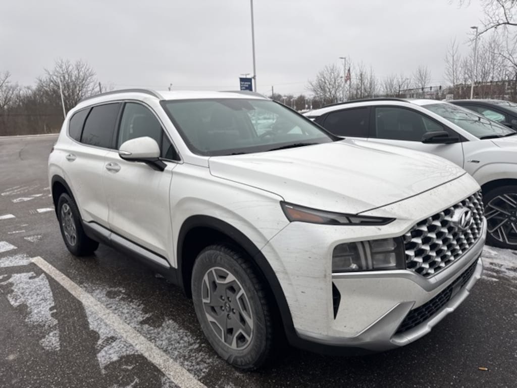 Used 2022 Hyundai Santa Fe Hybrid Blue SUV