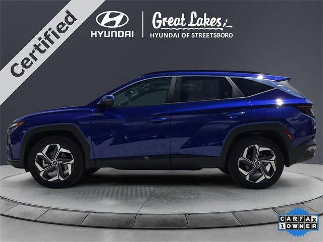 Used 2022 Hyundai Tucson SEL with VIN 5NMJFCAE5NH144262 for sale in Streetsboro, OH