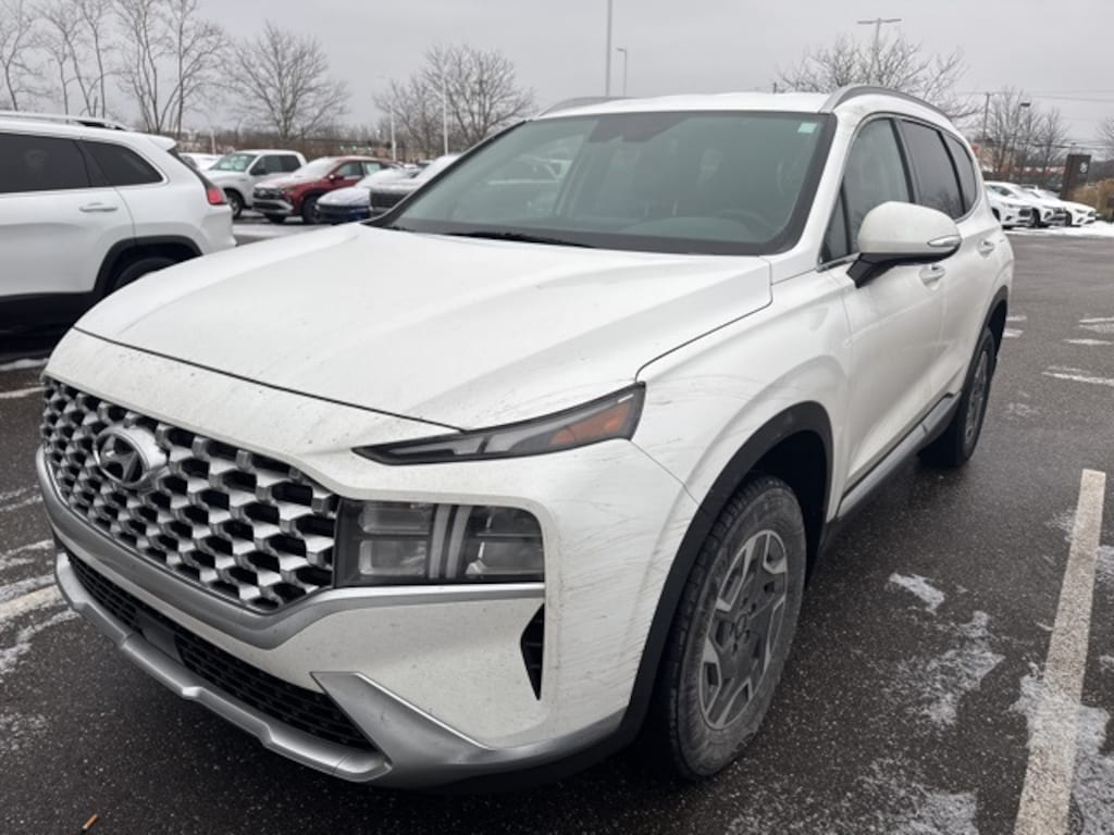 Used 2022 Hyundai Santa Fe Hybrid Blue SUV