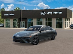 2026 Hyundai Elantra Hybrid Blue Sedan