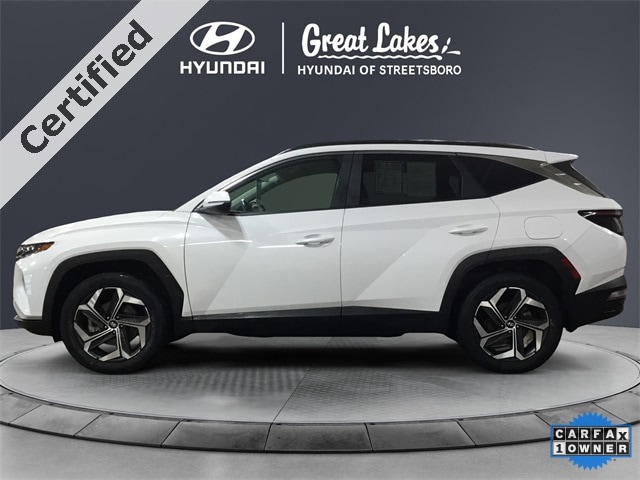 Certified 2022 Hyundai Tucson SEL with VIN 5NMJCCAE9NH126842 for sale in Streetsboro, OH