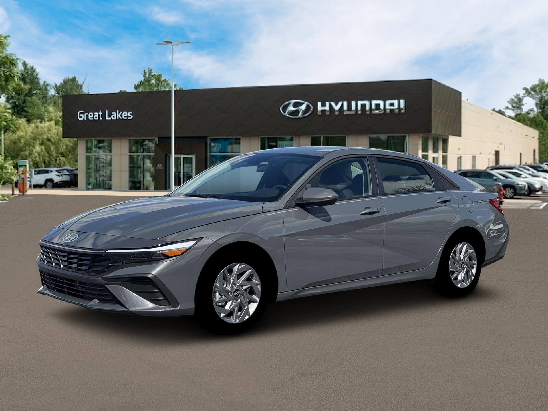 2026 Hyundai Elantra Hybrid Blue photo 2