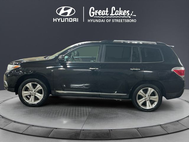 Used 2013 Toyota Highlander Limited with VIN 5TDDK3EH1DS268506 for sale in Streetsboro, OH