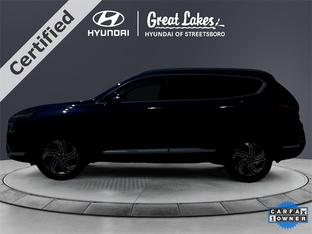 Certified 2022 Hyundai Santa Fe SEL with VIN 5NMS3DAJXNH458506 for sale in Streetsboro, OH
