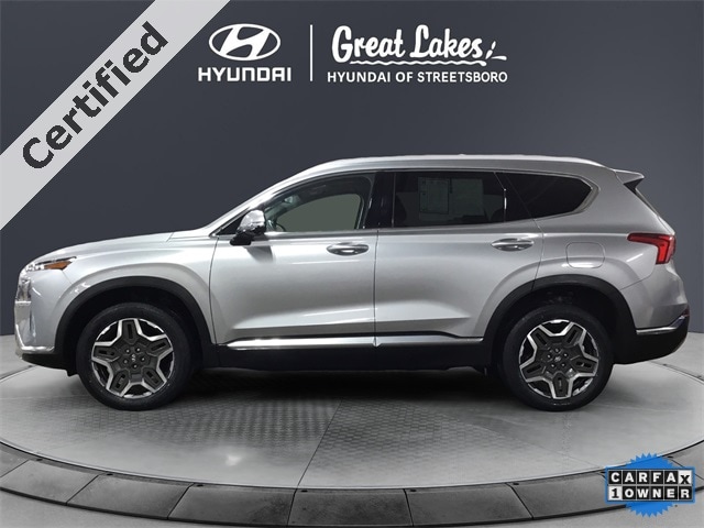 Certified 2023 Hyundai Santa Fe Limited with VIN 5NMS4DAL9PH498223 for sale in Streetsboro, OH