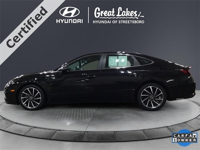 Certified 2022 Hyundai Sonata Limited with VIN KMHL34J28NA232662 for sale in Streetsboro, OH