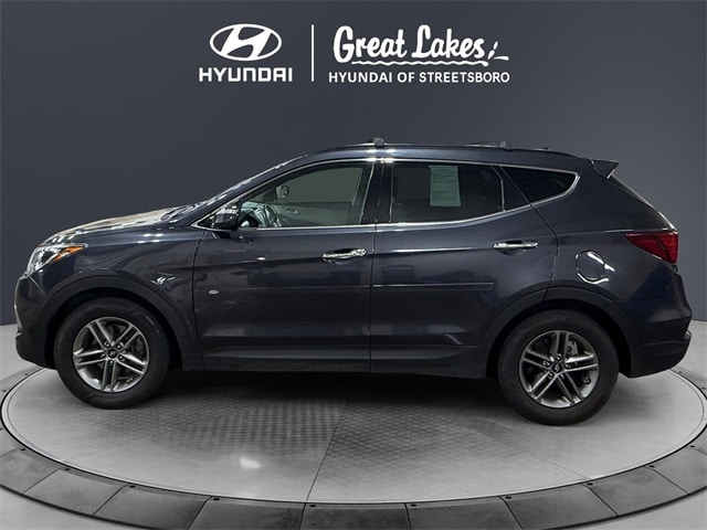 Used 2017 Hyundai Santa Fe Sport with VIN 5XYZU3LB0HG383860 for sale in Streetsboro, OH