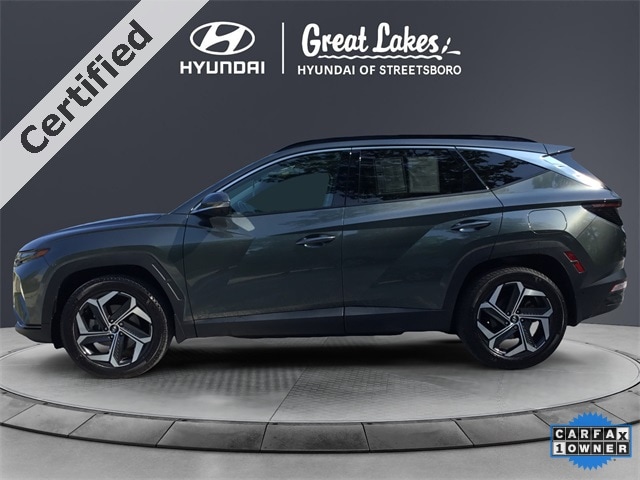 Certified 2022 Hyundai Tucson Limited with VIN 5NMJECAE7NH130365 for sale in Streetsboro, OH