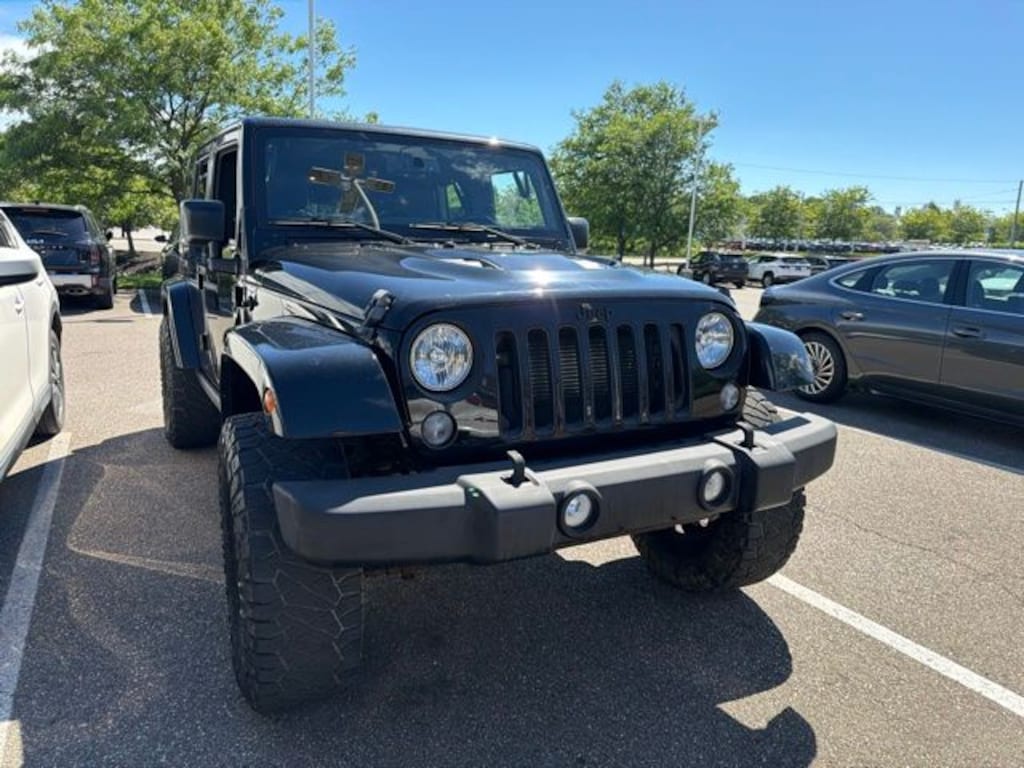 Used 2015 Jeep Wrangler Unlimited Sahara 4x4 SUV