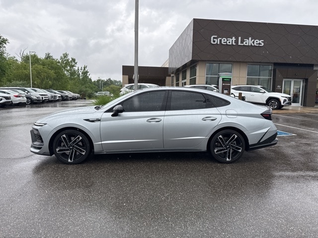 Certified 2024 Hyundai Sonata N Line with VIN KMHL54JC2RA394490 for sale in Streetsboro, OH
