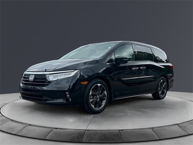 Used 2022 Honda Odyssey Elite with VIN 5FNRL6H93NB002872 for sale in Columbus, OH