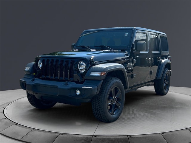 Used 2020 Jeep Wrangler Unlimited Altitude with VIN 1C4HJXDG0LW252817 for sale in Columbus, OH