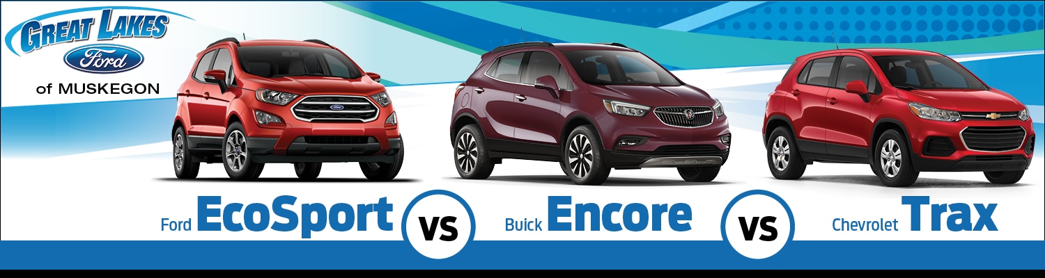 Chevy Trax Lease >> Ford EcoSport vs. Buick Encore vs. Chevy Trax Review | Muskegon, MI Chevy Trax Lease >> Ford EcoSport vs. Buick Encore vs. Chevy Trax Review | Muskegon, MI