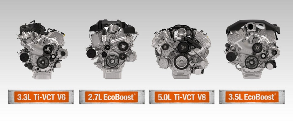 2018 ford f 150 engines 3 5l ecoboost v6 vs 2 7l vs 3 3l ti vct v6