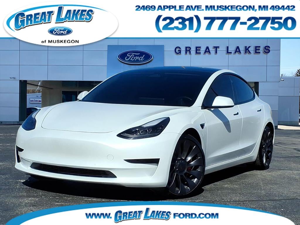 Used 2021 Tesla Model 3 Performance AWD Performance Sedan