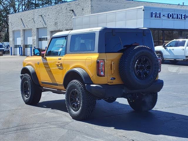 Used 2021 Ford Bronco 2-Door First Edition with VIN 1FMDE5FP0MLA20091 for sale in Muskegon, MI