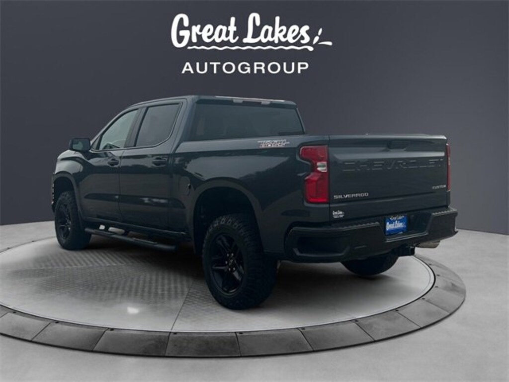 Used 2021 Chevrolet Silverado 1500 Custom Trail Boss Truck Crew Cab