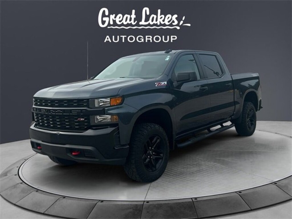 Used 2021 Chevrolet Silverado 1500 Custom Trail Boss Truck Crew Cab