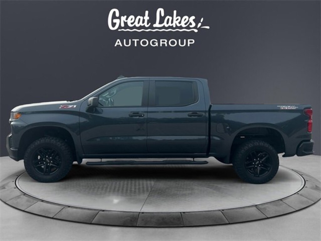 Used 2021 Chevrolet Silverado 1500 Custom Trail Boss Truck Crew Cab