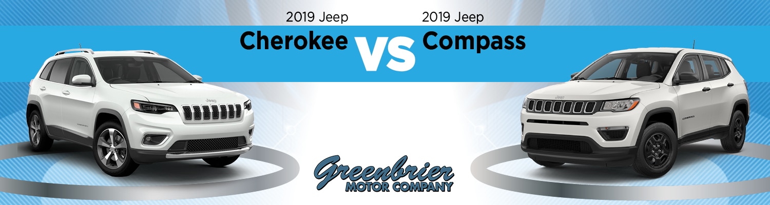 2019 Jeep Cherokee vs. 2019 Jeep Compass