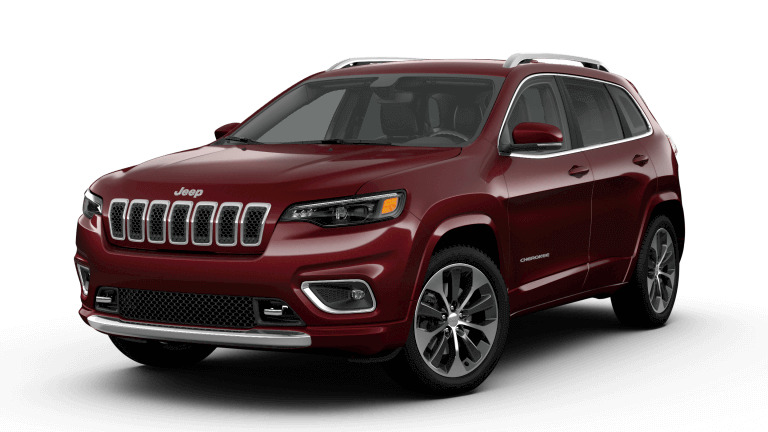2019 Jeep Cherokee Overland Velvet Red