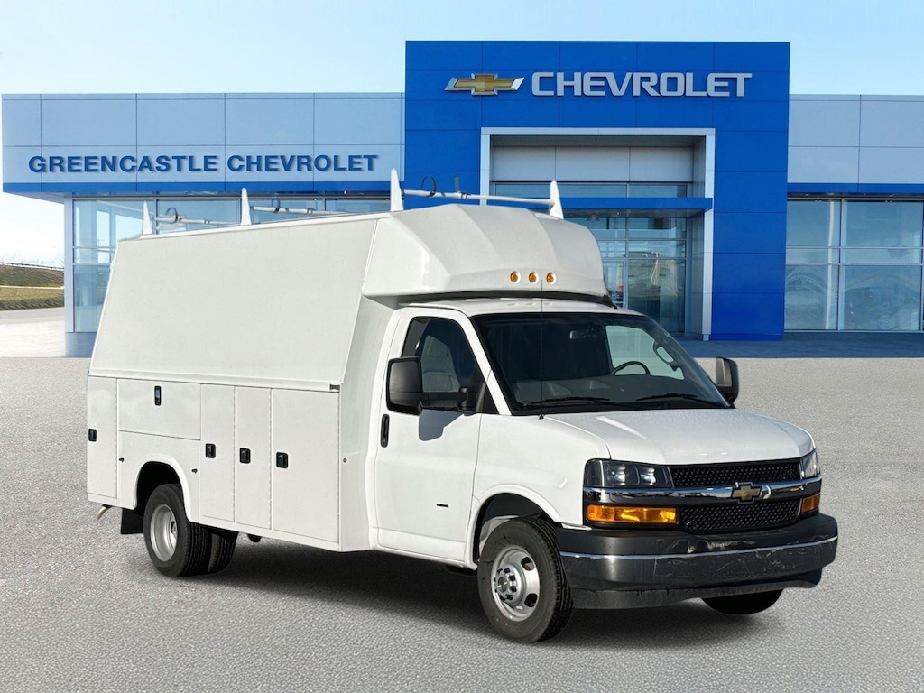 New 2025 Chevrolet Express Cutaway 3500 1WT Cutaway Van