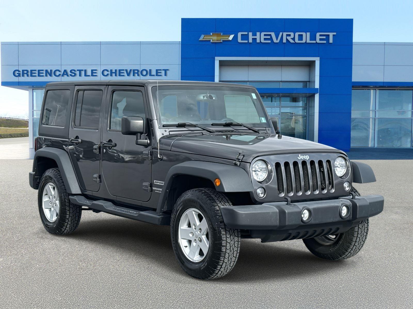 2017 Jeep Wrangler Unlimited Sport S