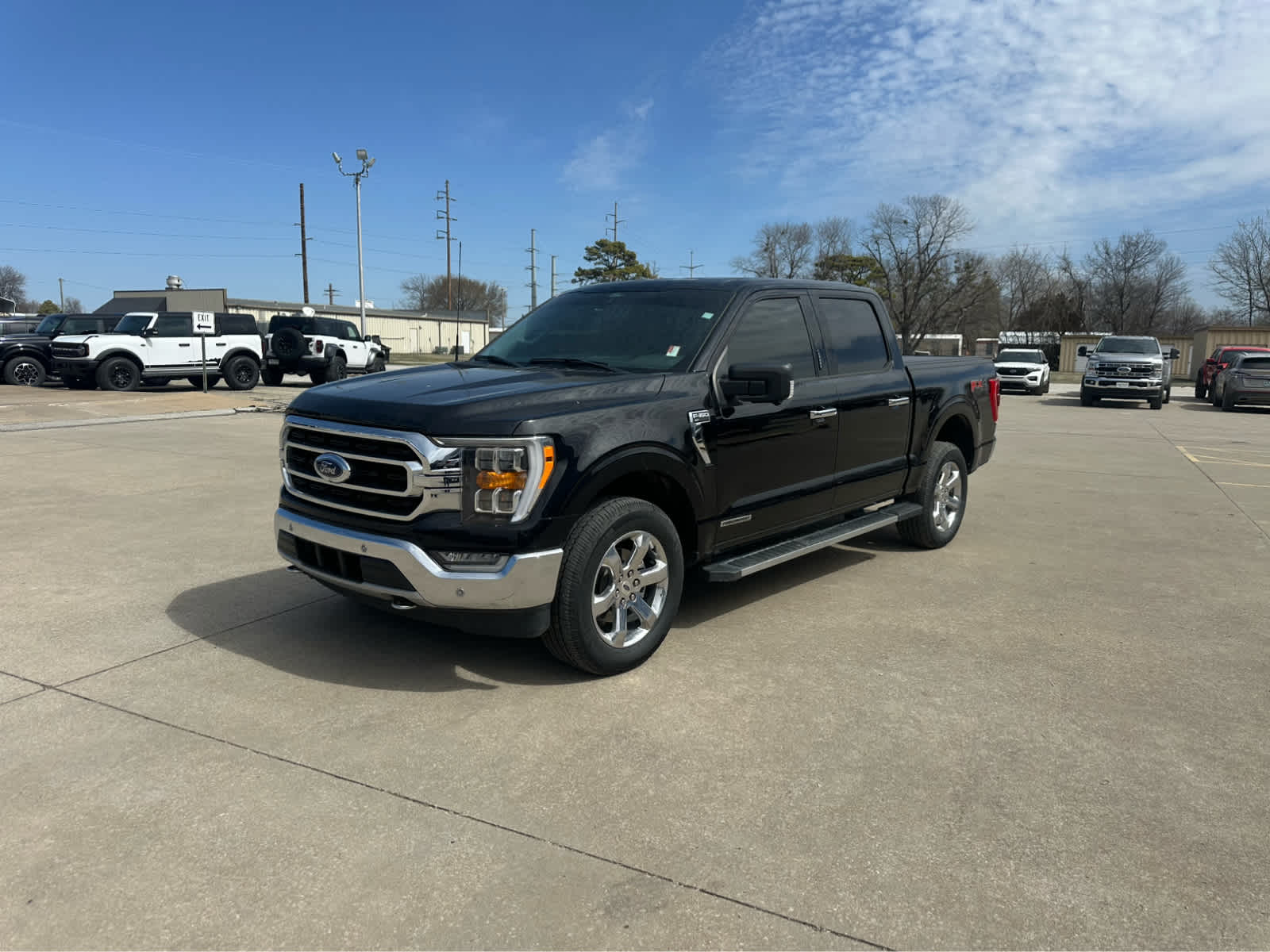 Used 2021 Ford F-150 XLT with VIN 1FTFW1ED0MFC29470 for sale in Vinita, OK