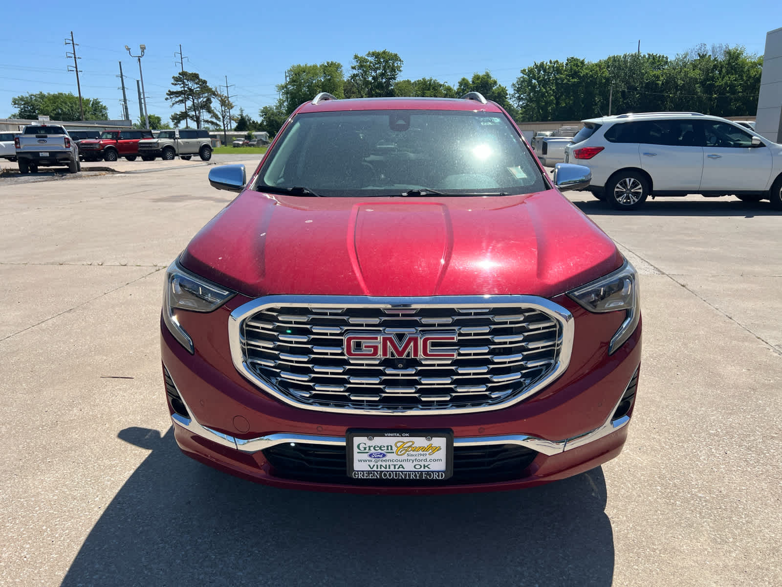 Used 2019 GMC Terrain Denali with VIN 3GKALXEX4KL108027 for sale in Vinita, OK