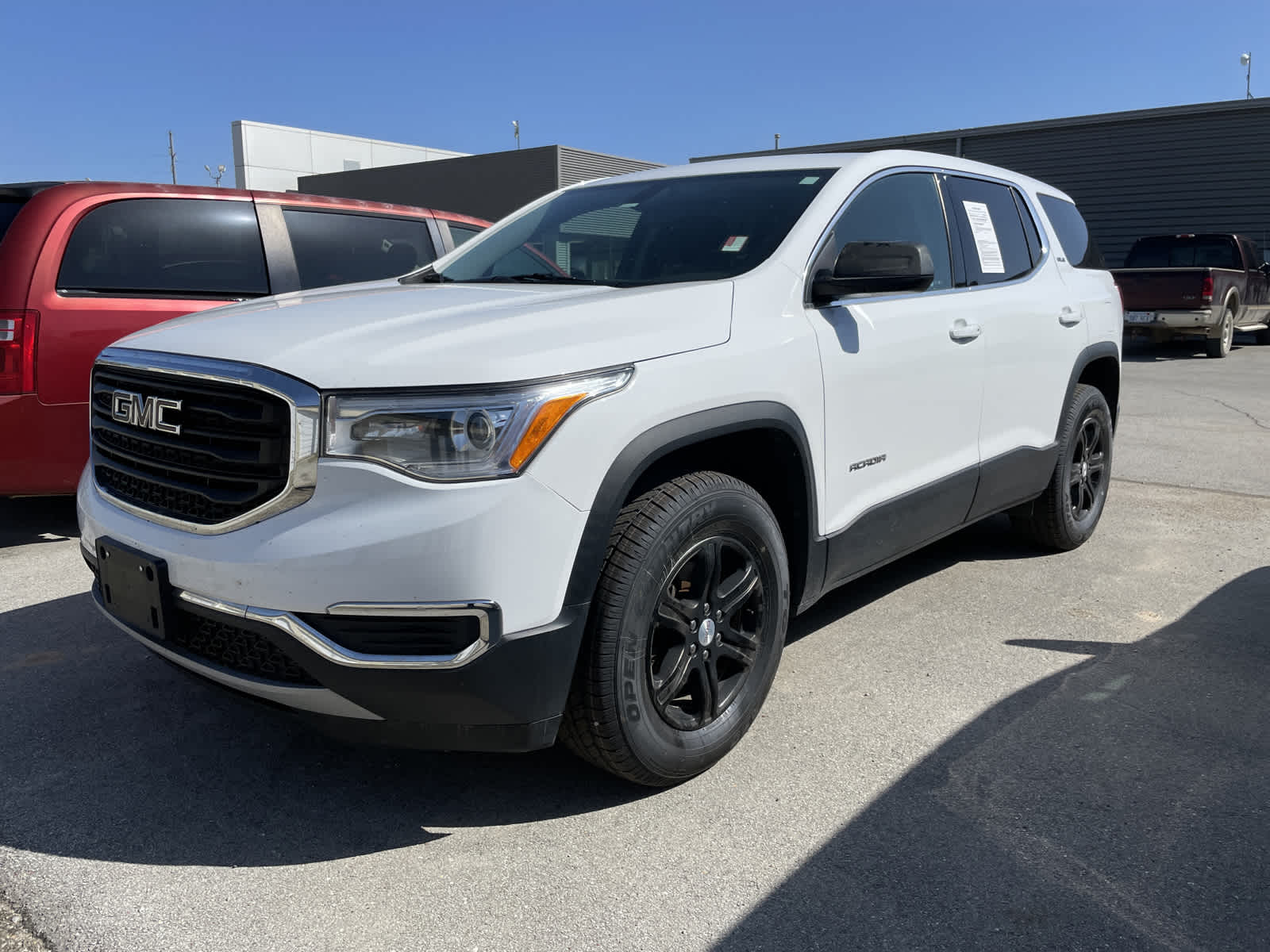 Used 2017 GMC Acadia SLE-1 with VIN 1GKKNRLAXHZ157310 for sale in Vinita, OK