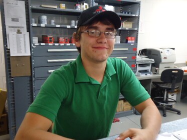 Staff member Eli Farrand from ID_76403874718b