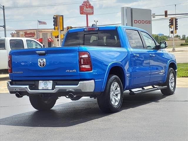 Used 2022 RAM Ram 1500 Pickup Laramie with VIN 1C6SRFJTXNN240457 for sale in Springfield, IL