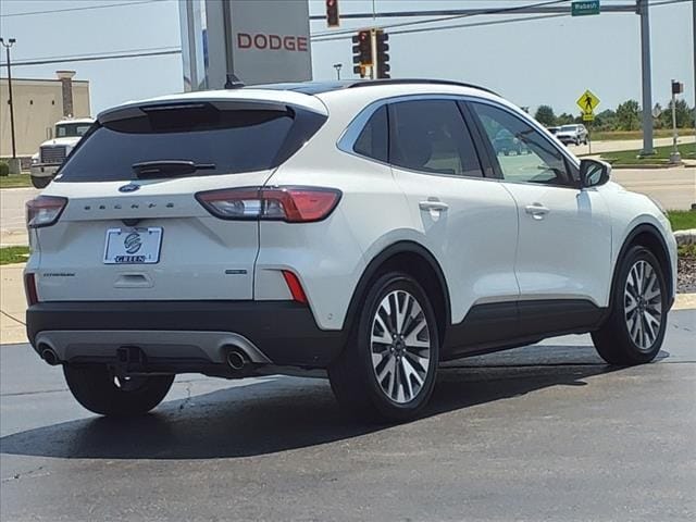 Used 2020 Ford Escape Titanium with VIN 1FMCU9DZ1LUC42352 for sale in Springfield, IL