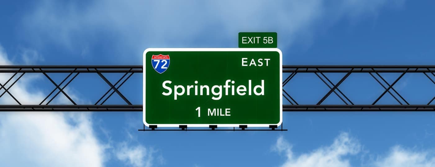 springfield il interstate sign
