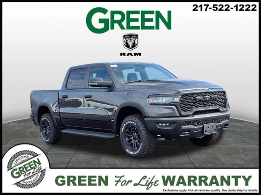 New 2026 Ram 1500 REBEL CREW CAB 4X4 5'7 BOX Pickup