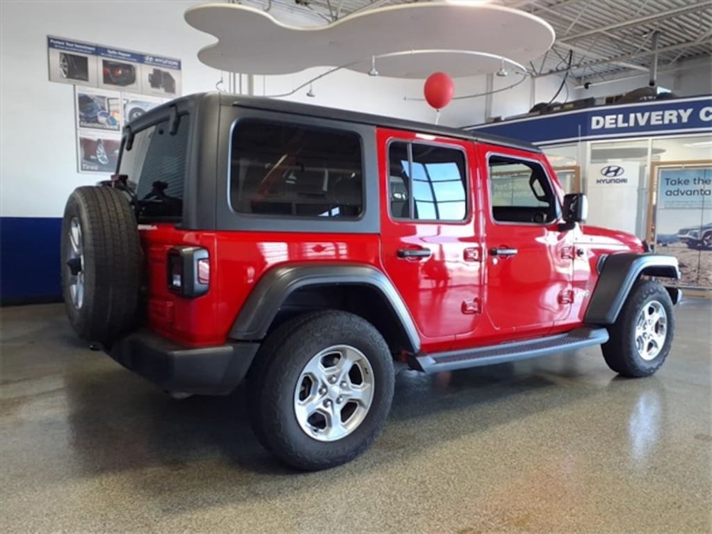 Used 2018 Jeep Wrangler Unlimited Sport SUV
