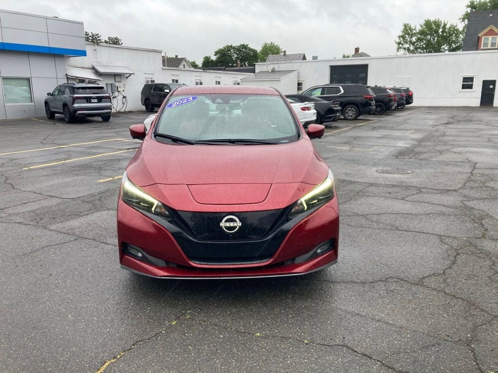 Used 2023 Nissan Leaf SV Plus with VIN 1N4CZ1CV7PC550021 for sale in Greenfield, MA