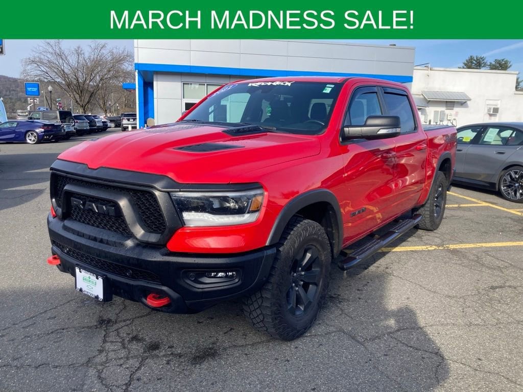 Used 2021 Ram 1500 Rebel Crew Cab 4x4 57 Box Truck